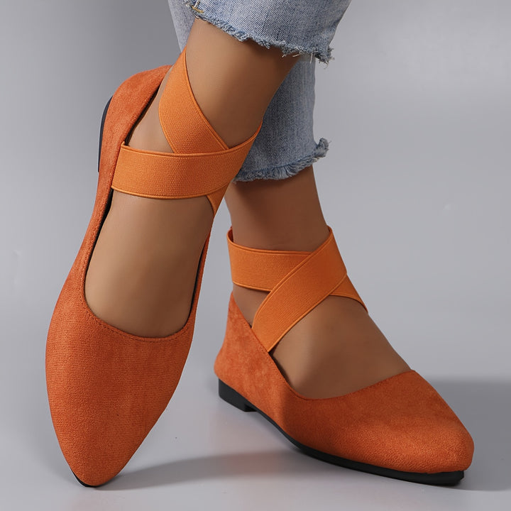 Casey | Pointed Toe Soft Sole Flats