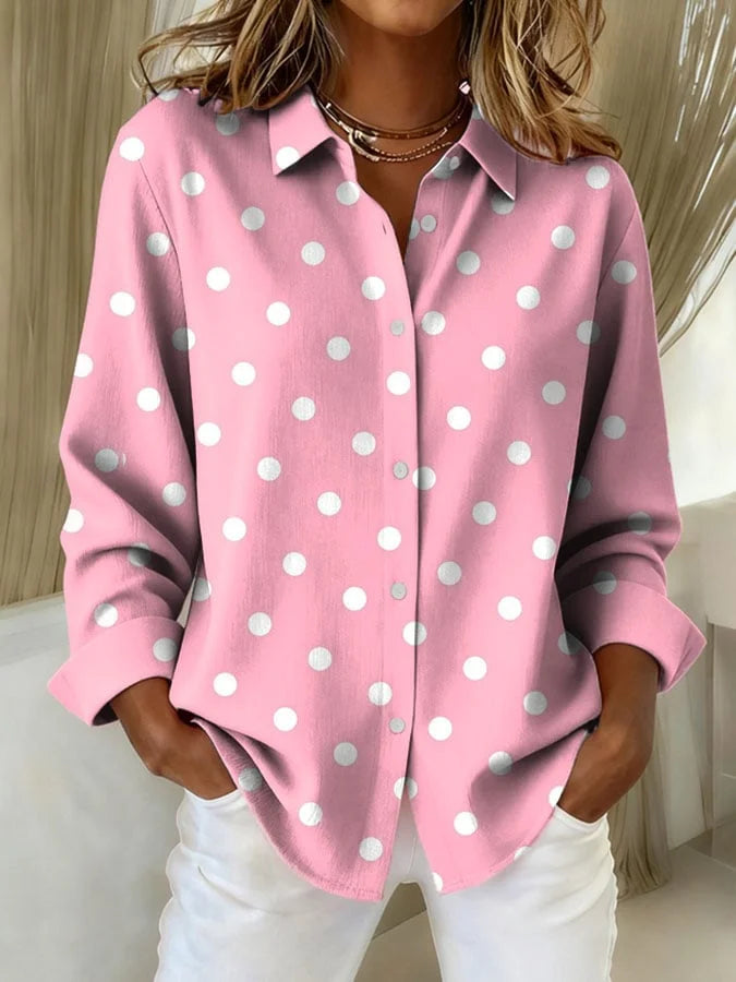 Lucy | Polka Dot Shirt