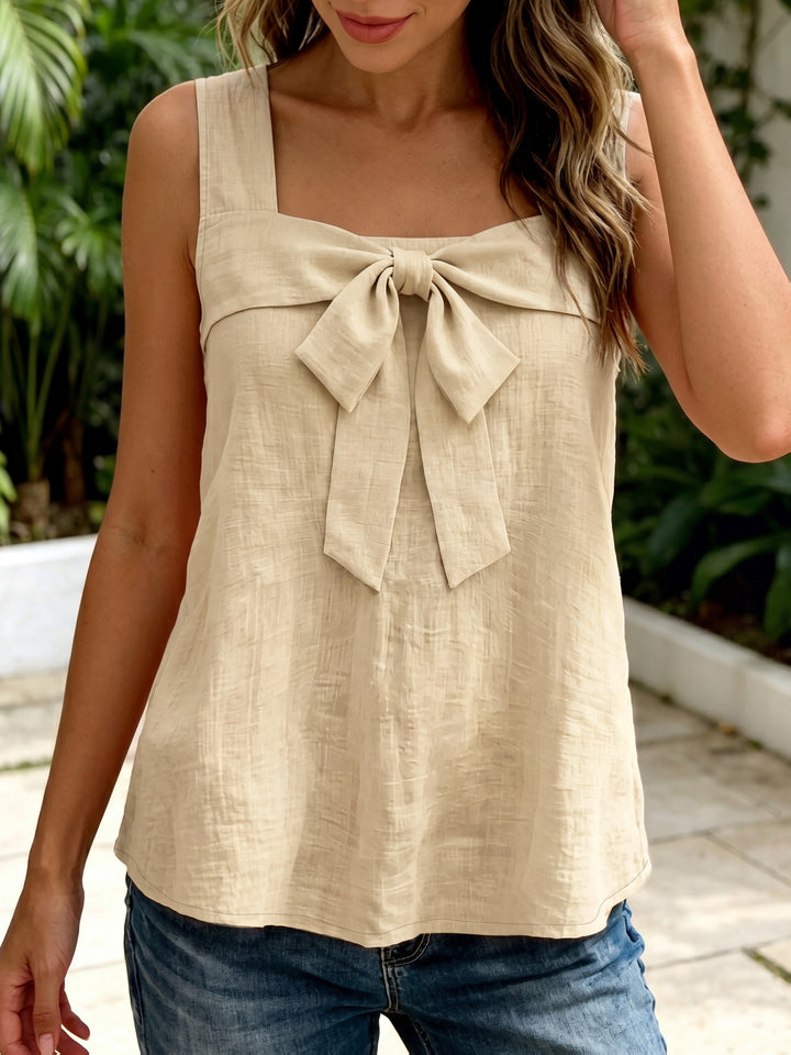 Dana | Square Neck Cotton Tank