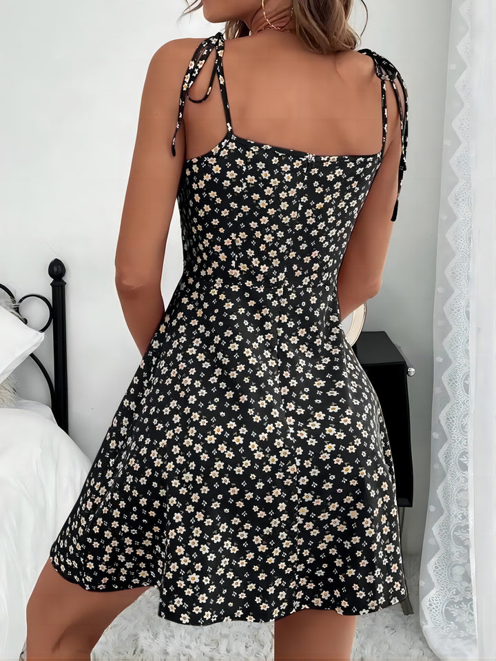 Bethany | Floral Ruched Cami Dress