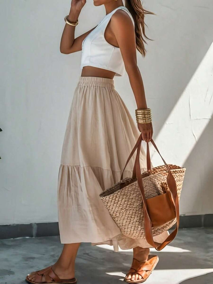 Ella | Pleated A-Line Summer Dress
