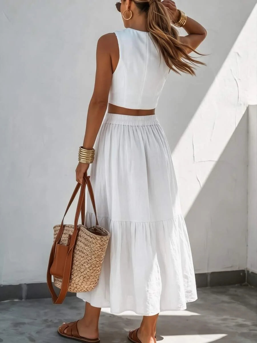 Ella | Pleated A-Line Summer Dress
