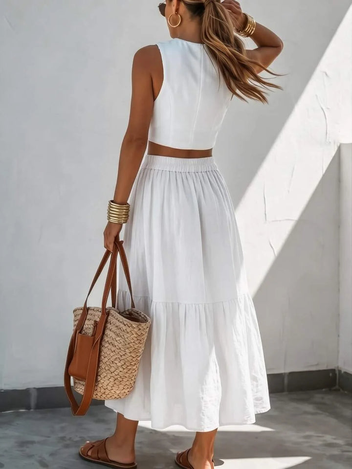Ella | Pleated A-Line Summer Dress