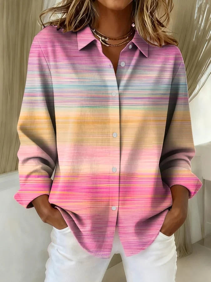Frankie | Sunset Stripe Shirt