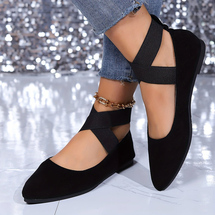 Casey | Pointed Toe Soft Sole Flats