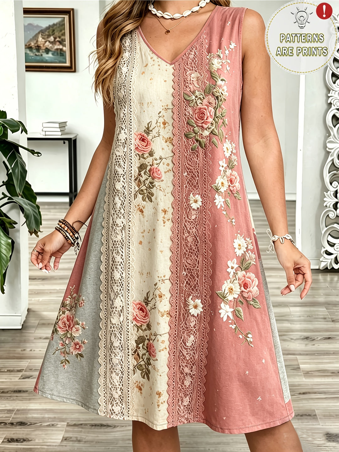 Tori | Bohemian Plus Size Maxi Dress