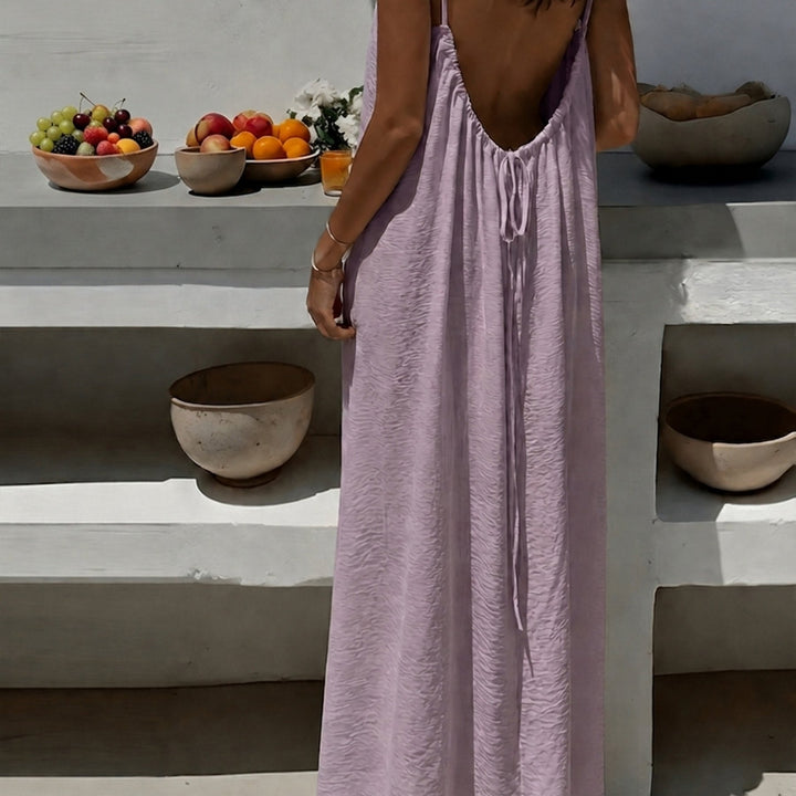 Joanne | Backless Cami Maxi Dress