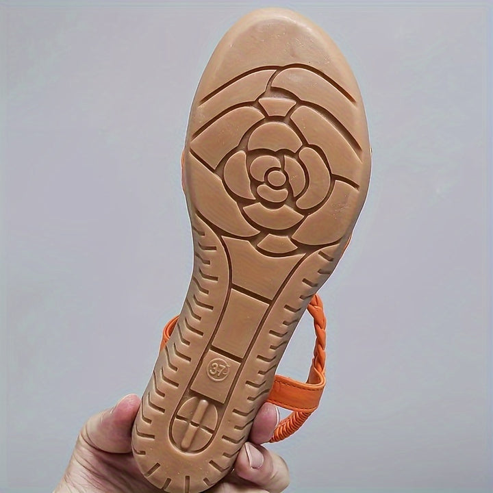 Ashley | Embellished Wedge Sandals