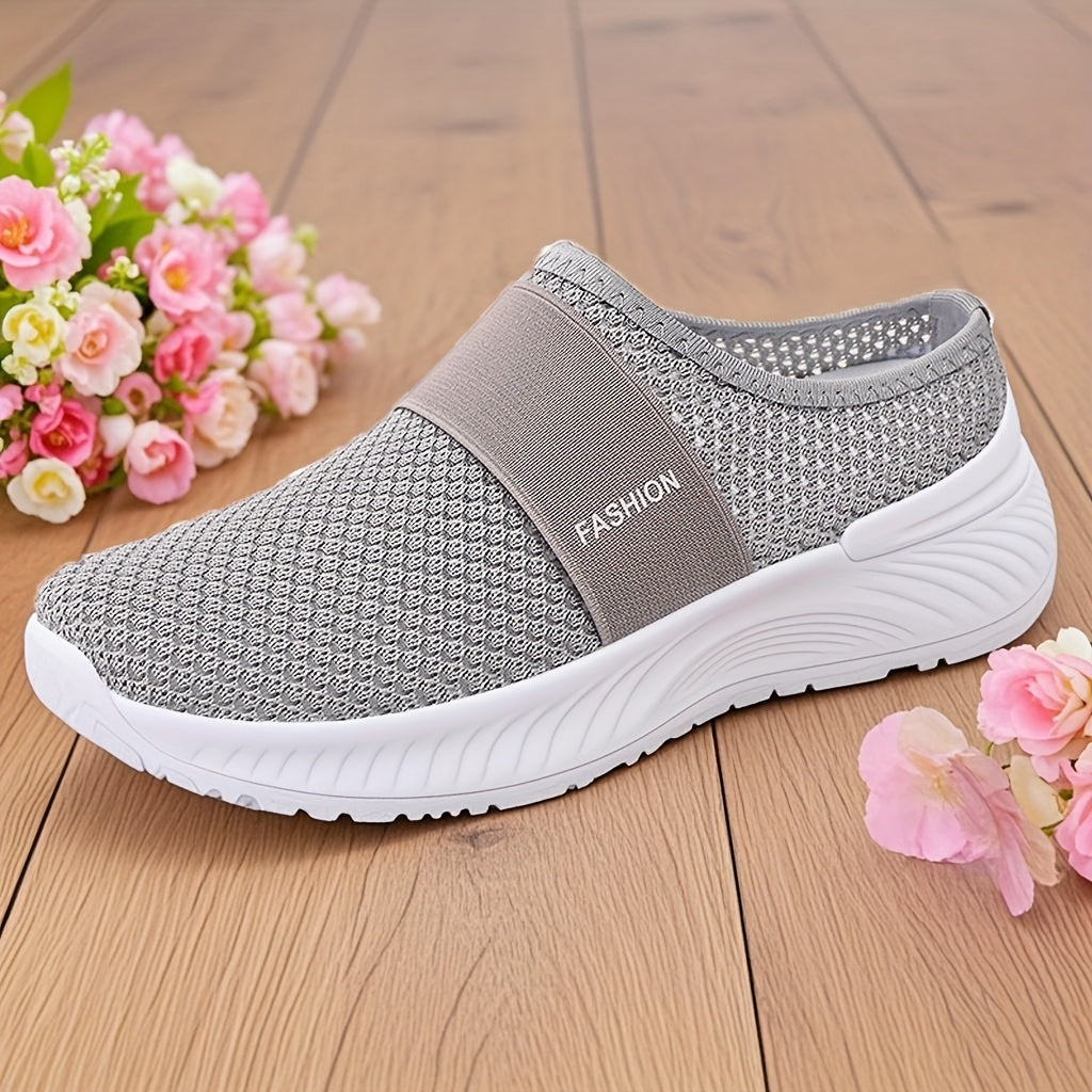 Chelsea | Breathable Mesh Slip-On Sneakers