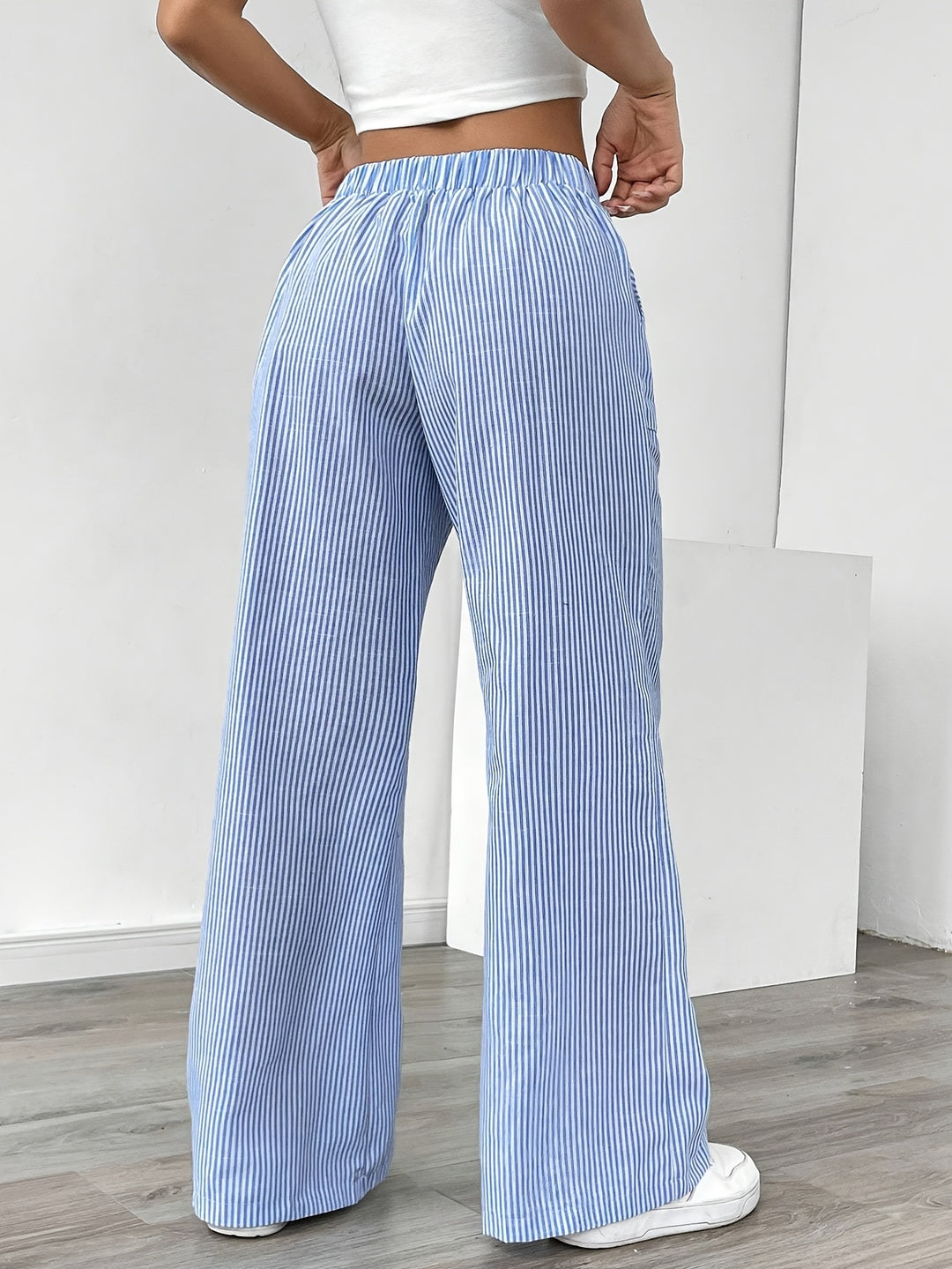 Kristin | Striped Wide Leg Pants