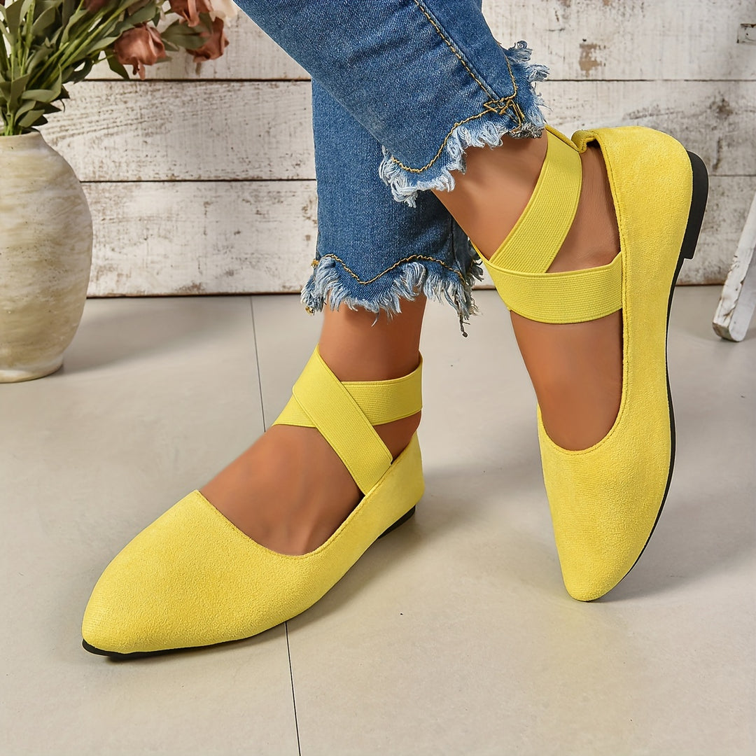 Casey | Pointed Toe Soft Sole Flats