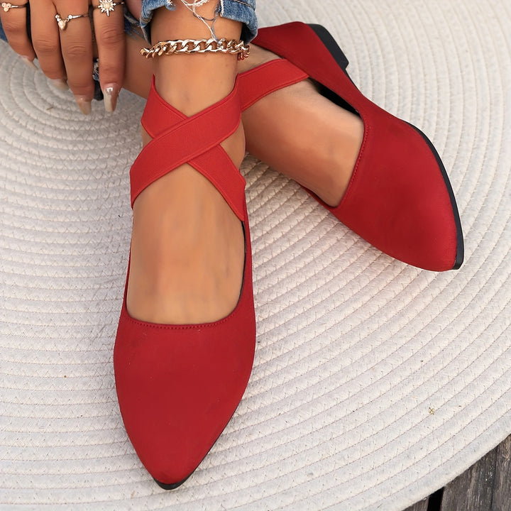 Casey | Pointed Toe Soft Sole Flats