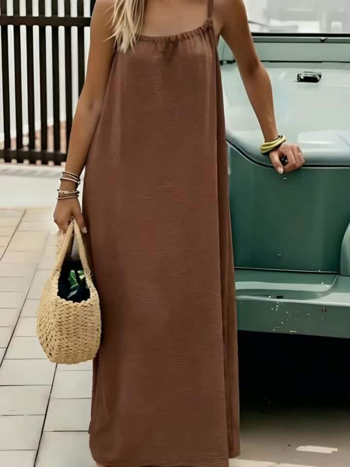 Joanne | Backless Cami Maxi Dress
