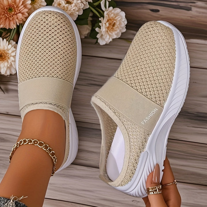 Chelsea | Breathable Mesh Slip-On Sneakers