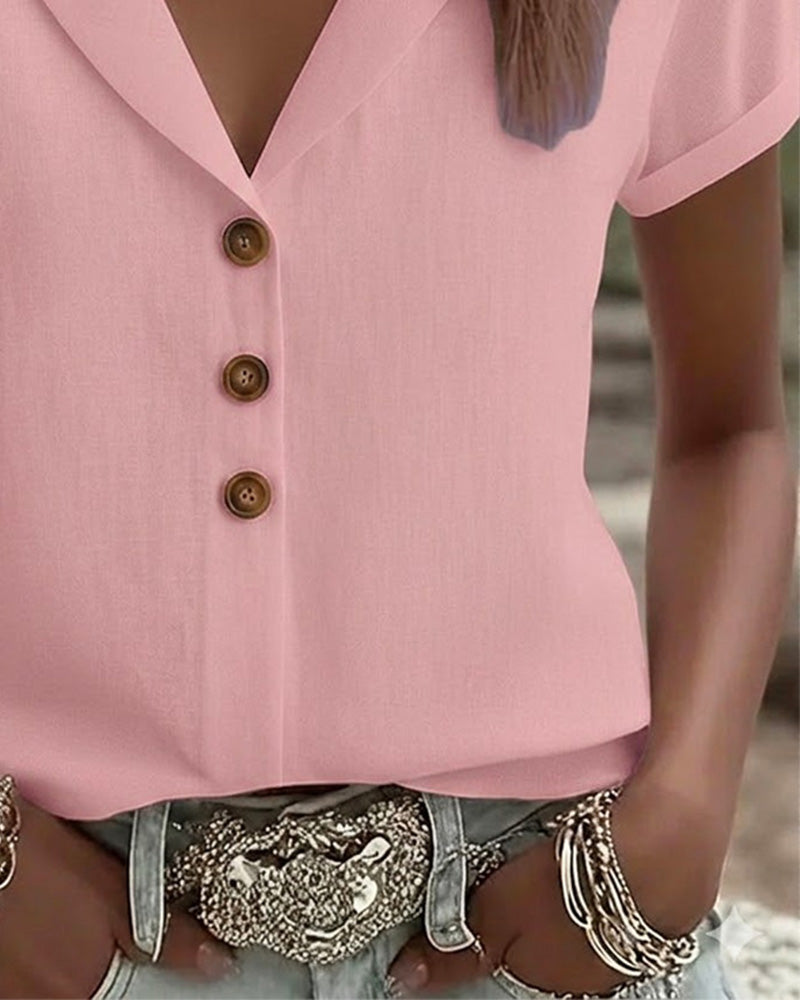 Short Sleeve Button Down Shirt