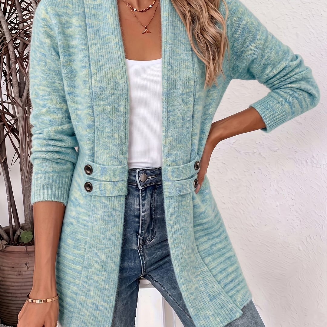 Monica | Shawl Collar Belted Cardigan