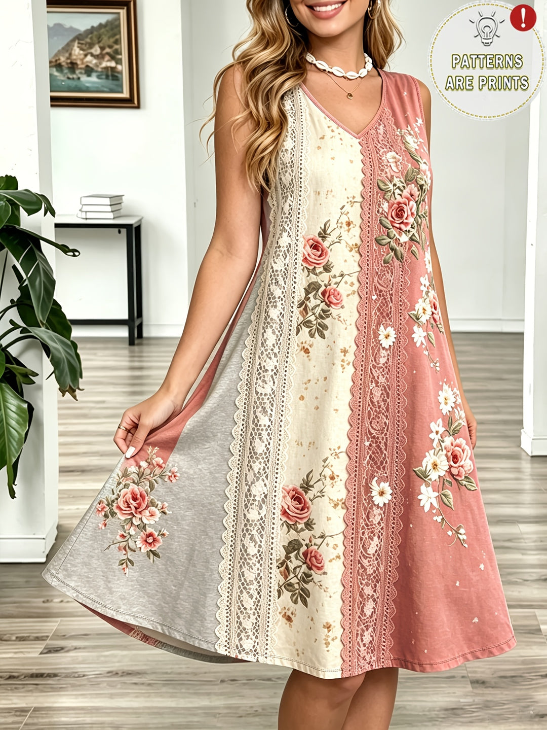 Tori | Bohemian Plus Size Maxi Dress