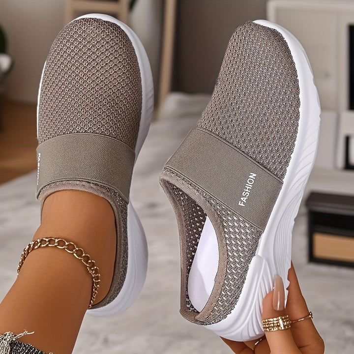 Chelsea | Breathable Mesh Slip-On Sneakers