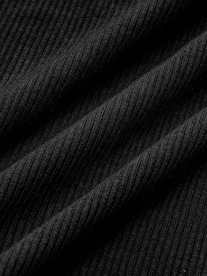 Contour Seam Ribbed Top