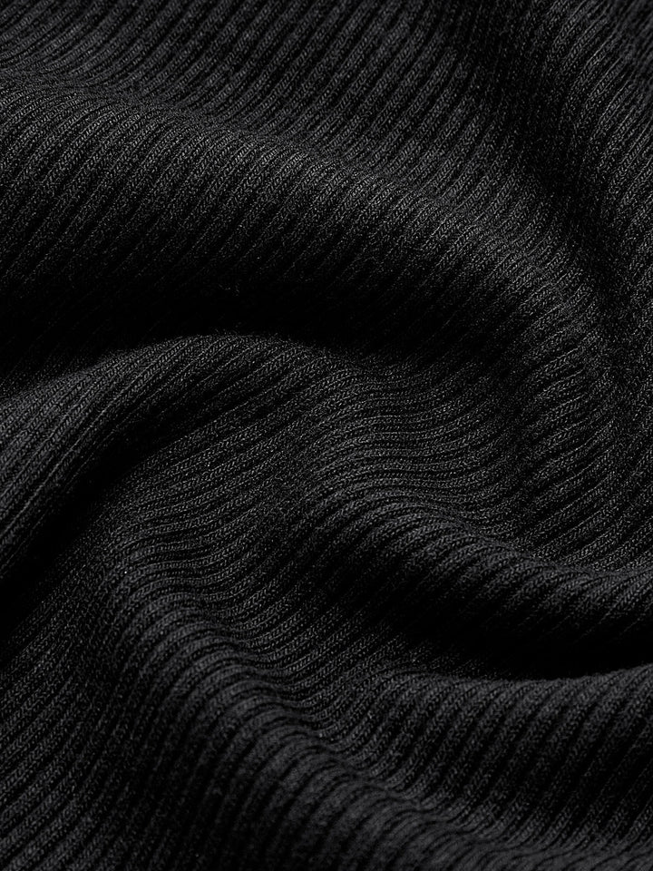 Contour Seam Ribbed Top