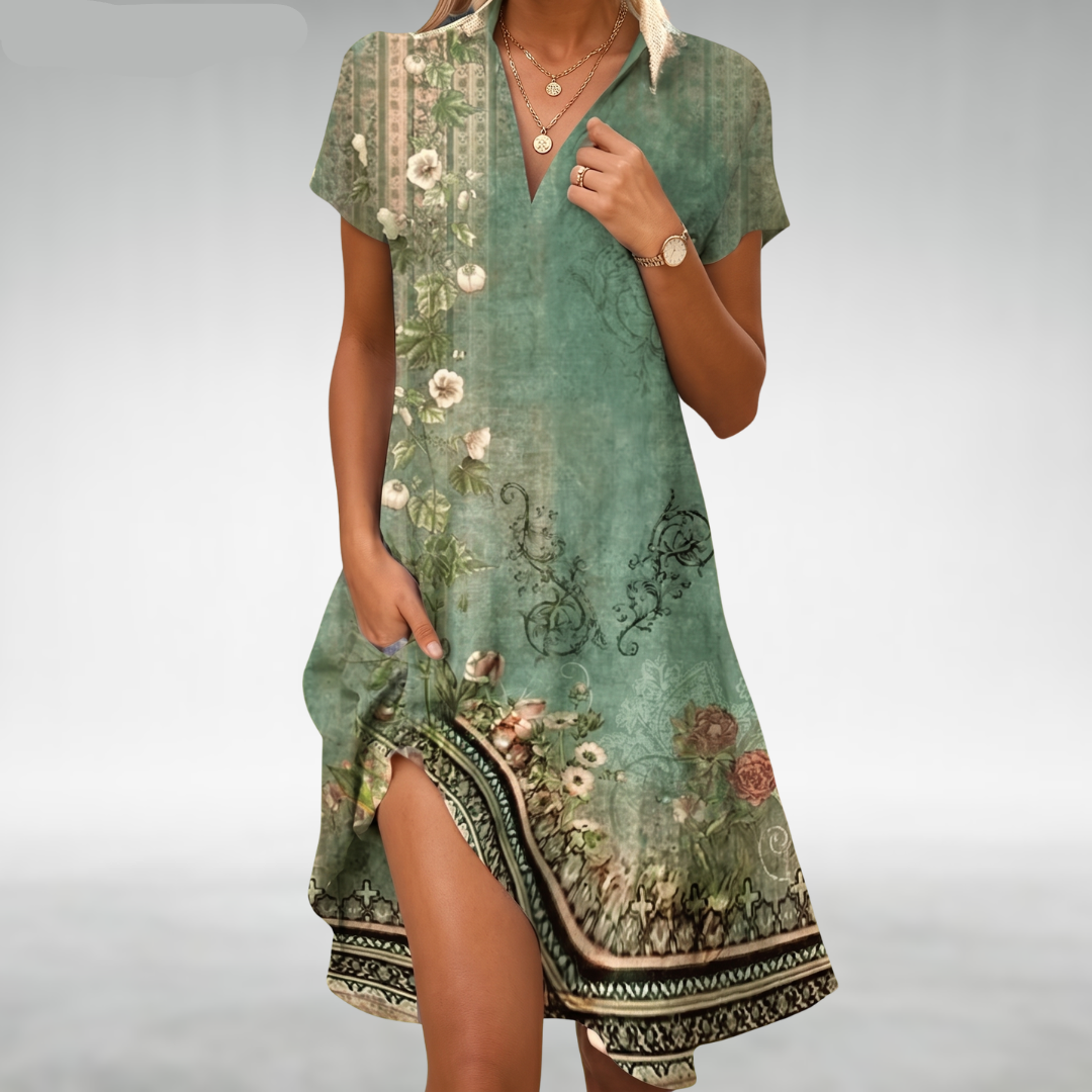 Moira™ Lightweight Comfort Midi Dress