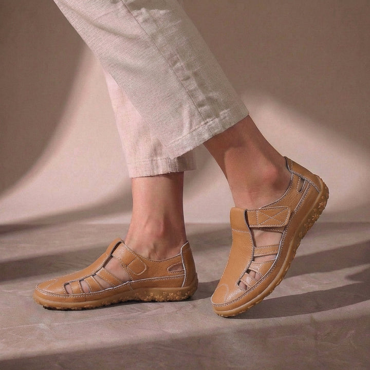 Emma | Women’s Orthopedic Adjustable Strap Closed Toe Sandals