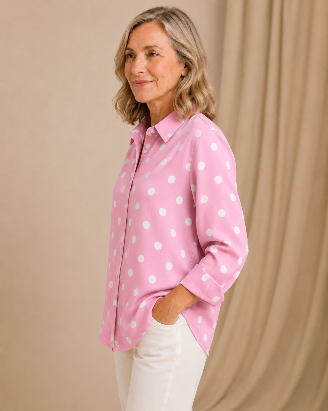 Lucy | Polka Dot Shirt