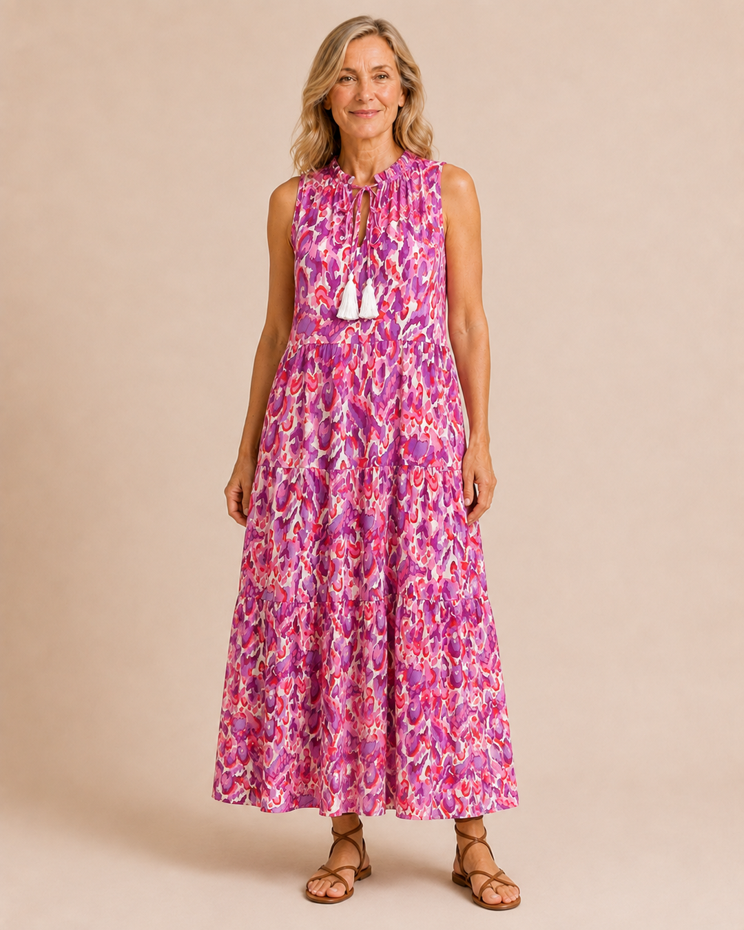 Darcy | Bohemian Tassel Sleeveless Dress