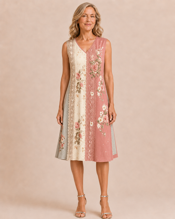 Tori | Bohemian Plus Size Maxi Dress