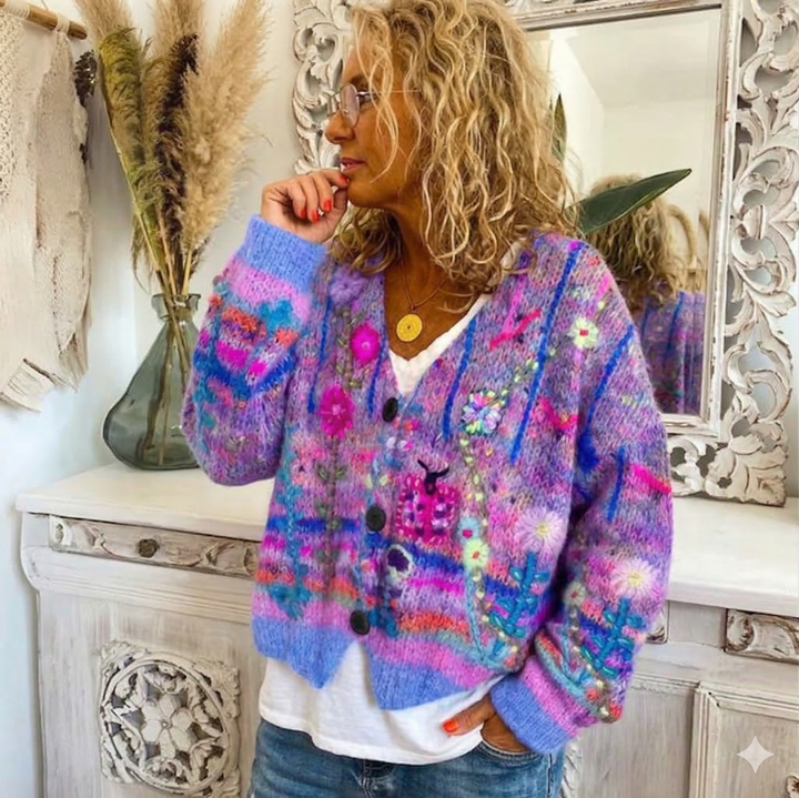 Evie | Floral Cardigan