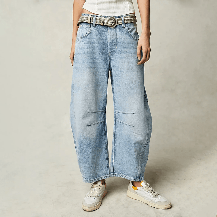 Hanna | High Waist Relaxed Fit Jeans