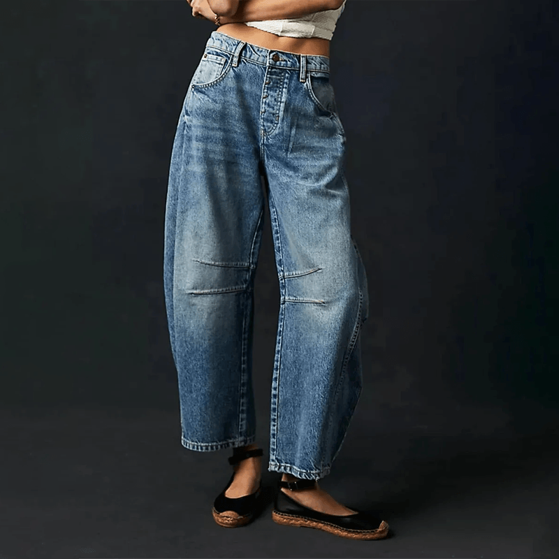 Hanna | High Waist Relaxed Fit Jeans