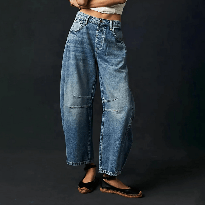 Hanna | High Waist Relaxed Fit Jeans