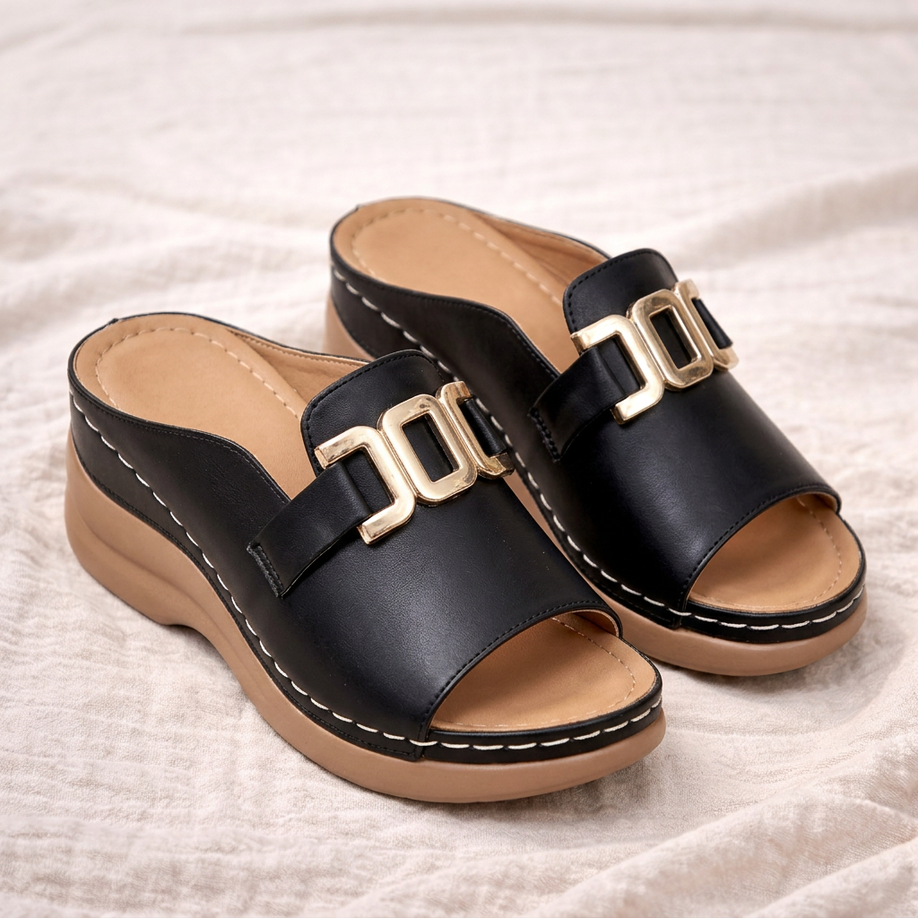 Kathryn™ | Comfy Buckle Sandals