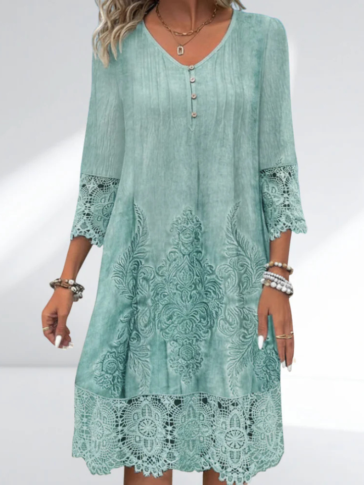 Timeless Lace Midi Dress | Women's Cocktail Dress