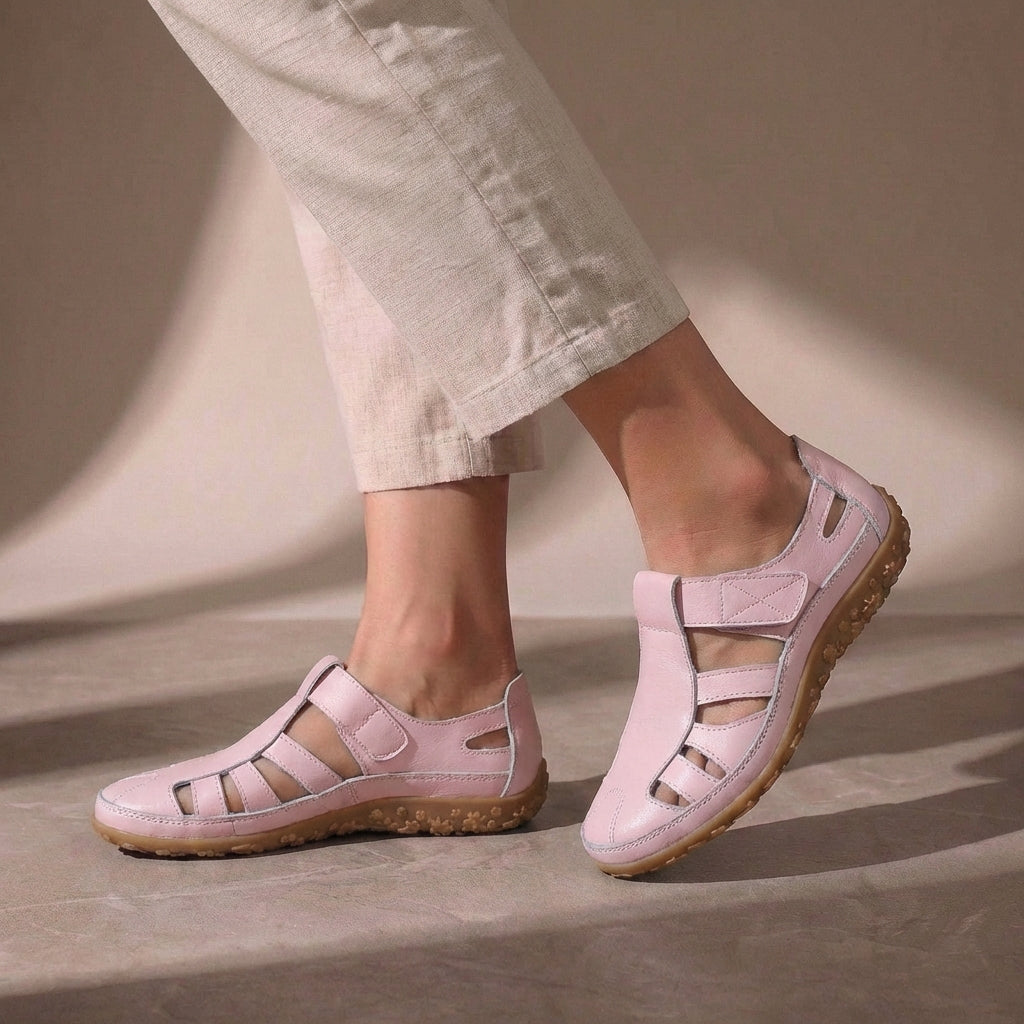 Emma | Women’s Orthopedic Adjustable Strap Closed Toe Sandals
