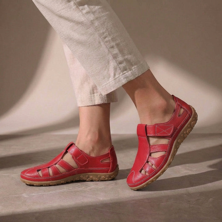 Emma | Women’s Orthopedic Adjustable Strap Closed Toe Sandals