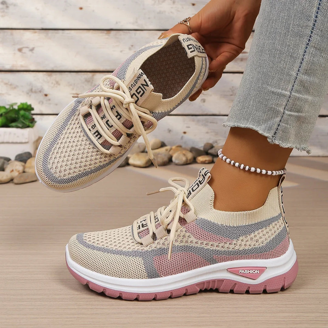 Margot | Orthopedic Two-Tone Sneakers