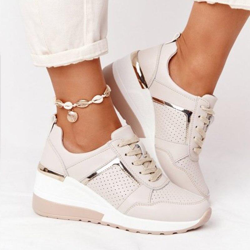 Orthopedic Comfort Platform Sneakers