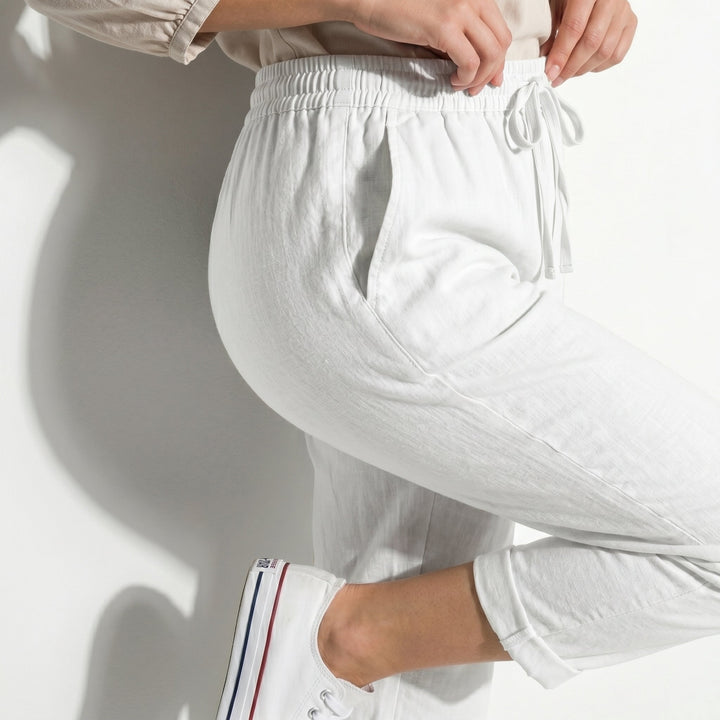 Amelia | Relaxed Fit Drawstring Trousers