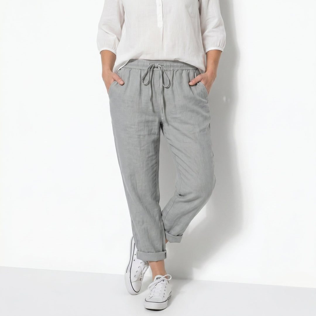 Amelia | Relaxed Fit Drawstring Trousers