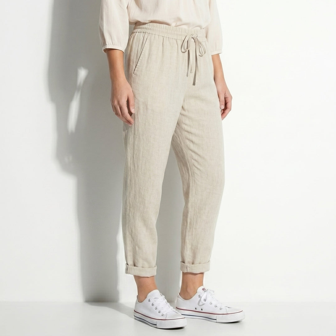 Amelia | Relaxed Fit Drawstring Trousers