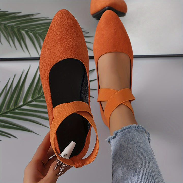 Casey | Pointed Toe Soft Sole Flats