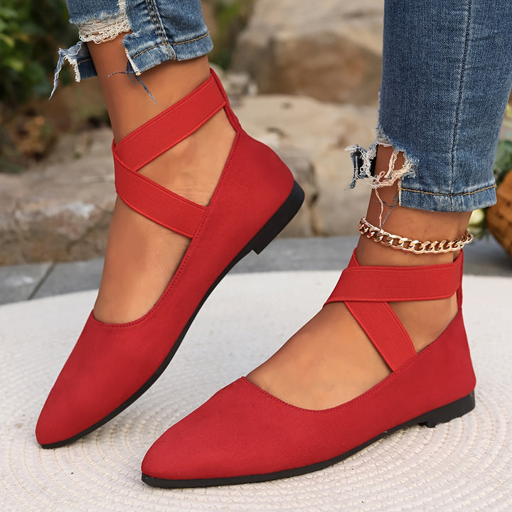 Casey | Pointed Toe Soft Sole Flats