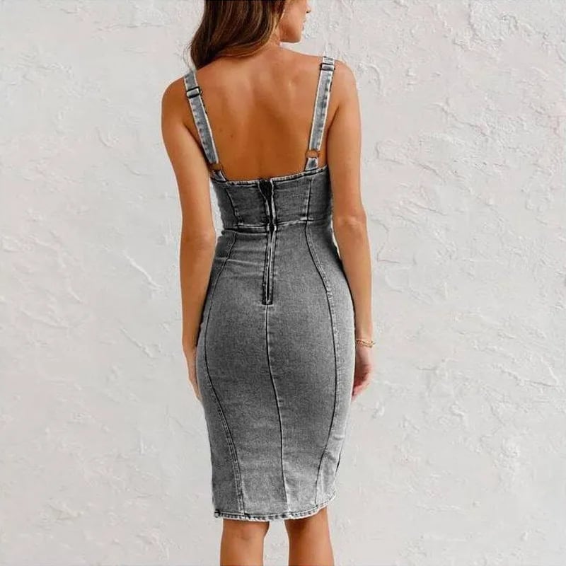 Marnie - Denim Bodycon Dress