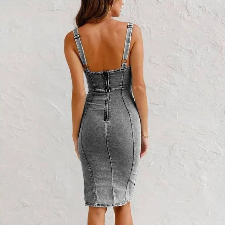 Marnie - Denim Bodycon Dress