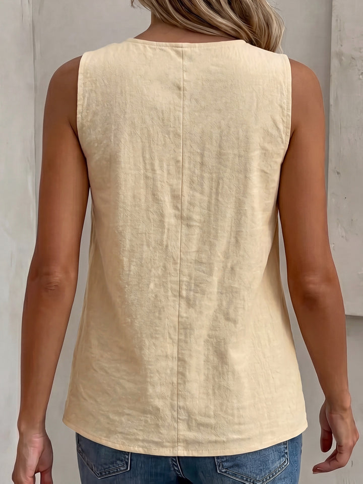 Dana | Square Neck Cotton Tank