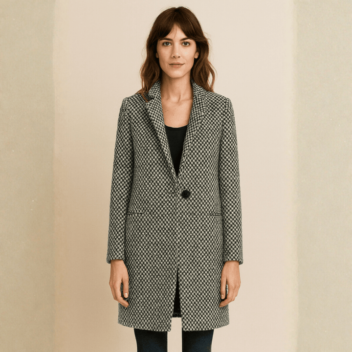 CLAUDIA - STYLISH WOOL COAT FOR AUTUMN AND WINTER