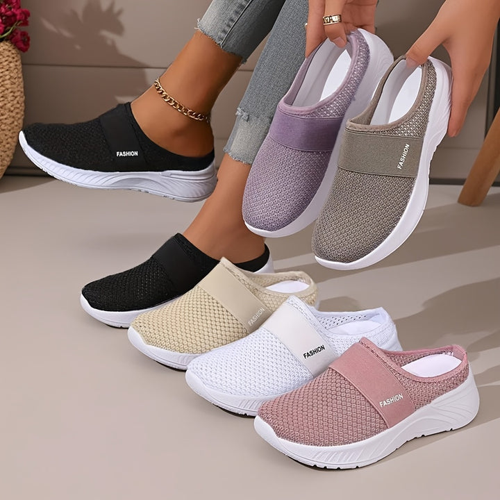 Chelsea | Breathable Mesh Slip-On Sneakers