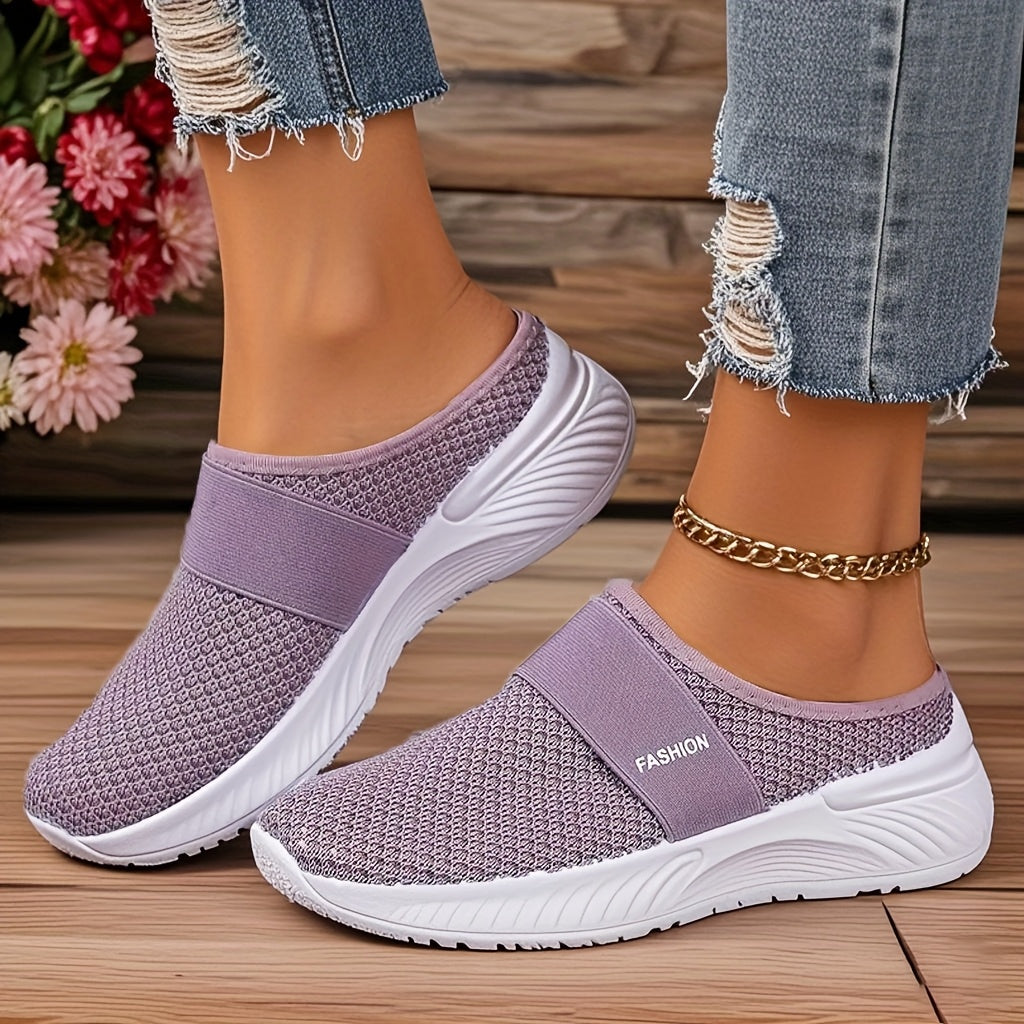 Chelsea | Breathable Mesh Slip-On Sneakers